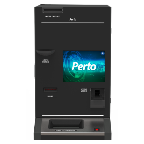 Pertocash Automation Tesoureiro Reciclador de Cedulas e Moedas-2